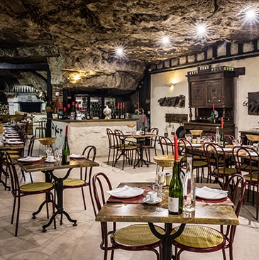 La Cave aux Fouées : restaurant troglodyte à Amboise | Indre-et-Loire (37)